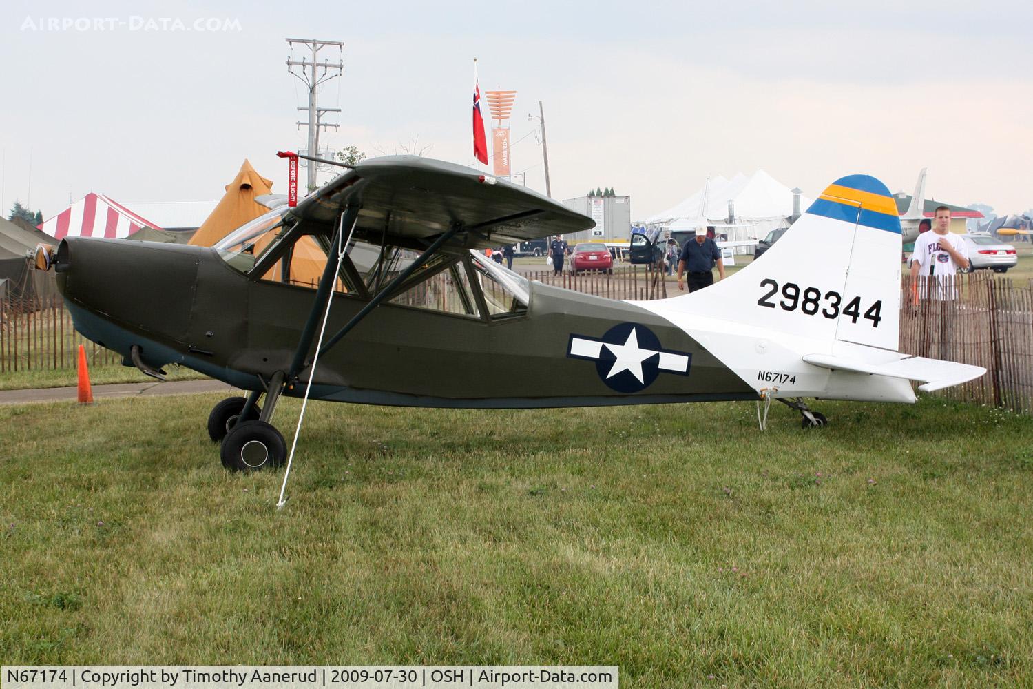N67174, 1943 Stinson L-5 Sentinel C/N 76-397, 1943 Stinson L-5, c/n: 76-397