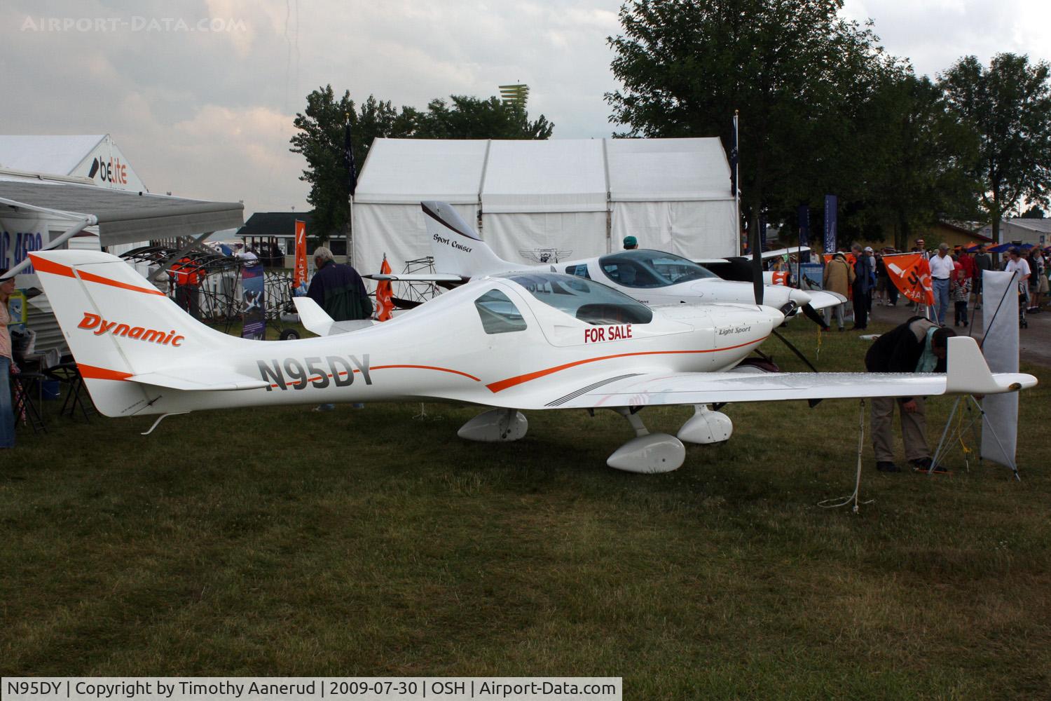 N95DY, 2008 Aerospool WT-9 Dynamic C/N DY208/2007, 2008 DYNAMIC WT9, c/n: DY208/2007