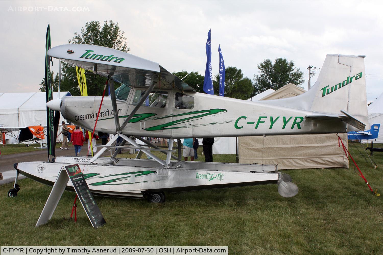C-FYYR, 2008 Dream Aircraft Tundra C/N DR-TN-335-FTN-08, 2008 Tundra, c/n: DR-TN-335FTN-08