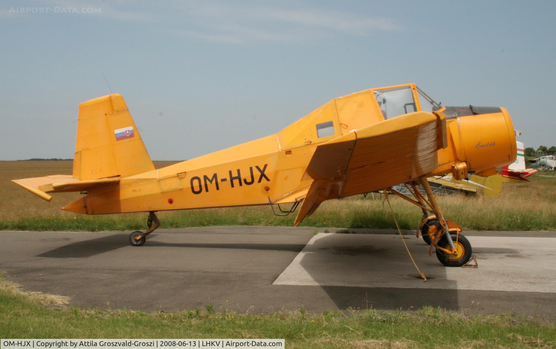 OM-HJX, Let Z-37A Cmelak C/N 2325 ND, Kaposújlak airport (LHKV) Hungary -  Came to a general overhaul onto Kaposújlak.