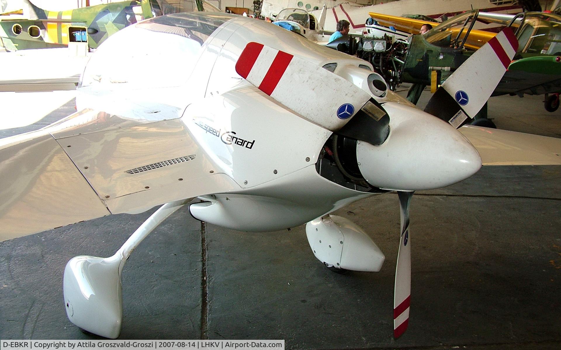 D-EBKR, Gyroflug SC-01C-360i Speed Canard C/N S-13, Kaposújlak airport (LHKV) Hungary