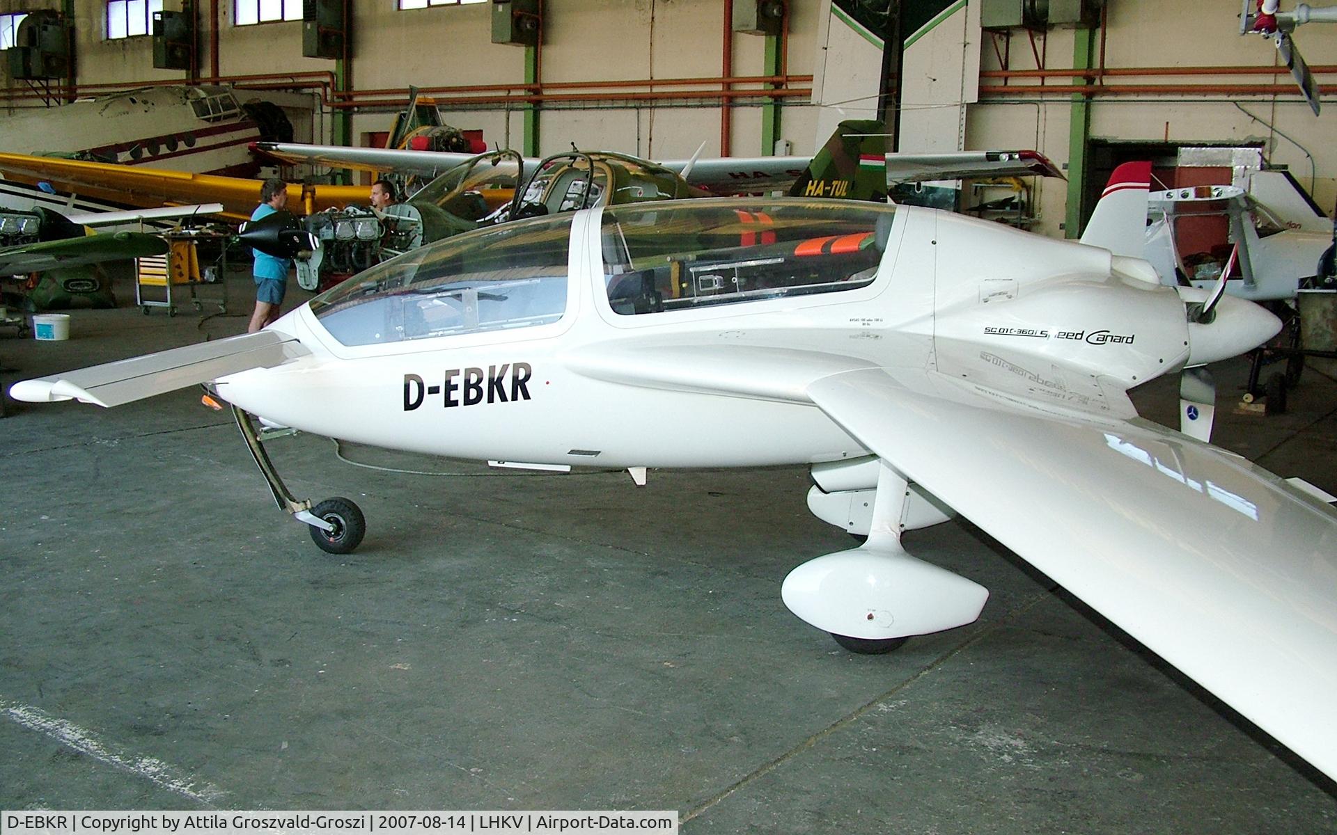D-EBKR, Gyroflug SC-01C-360i Speed Canard C/N S-13, Kaposújlak airport (LHKV) Hungary