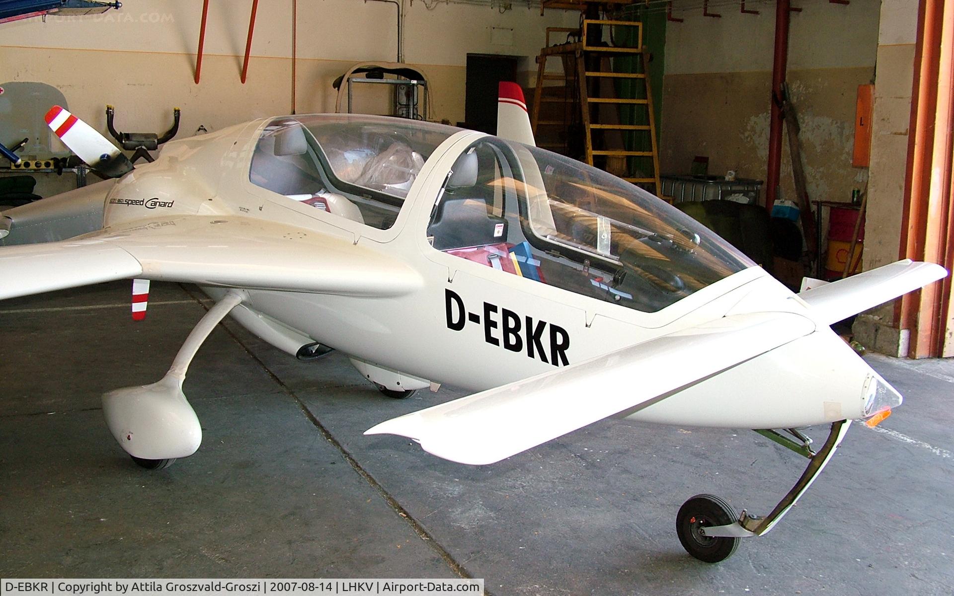 D-EBKR, Gyroflug SC-01C-360i Speed Canard C/N S-13, Kaposújlak airport (LHKV) Hungary