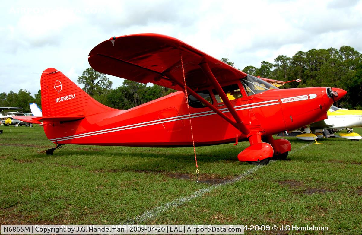 N6865M, Stinson 108-3 Voyager C/N 1084865, at Sun N' Fun 2009