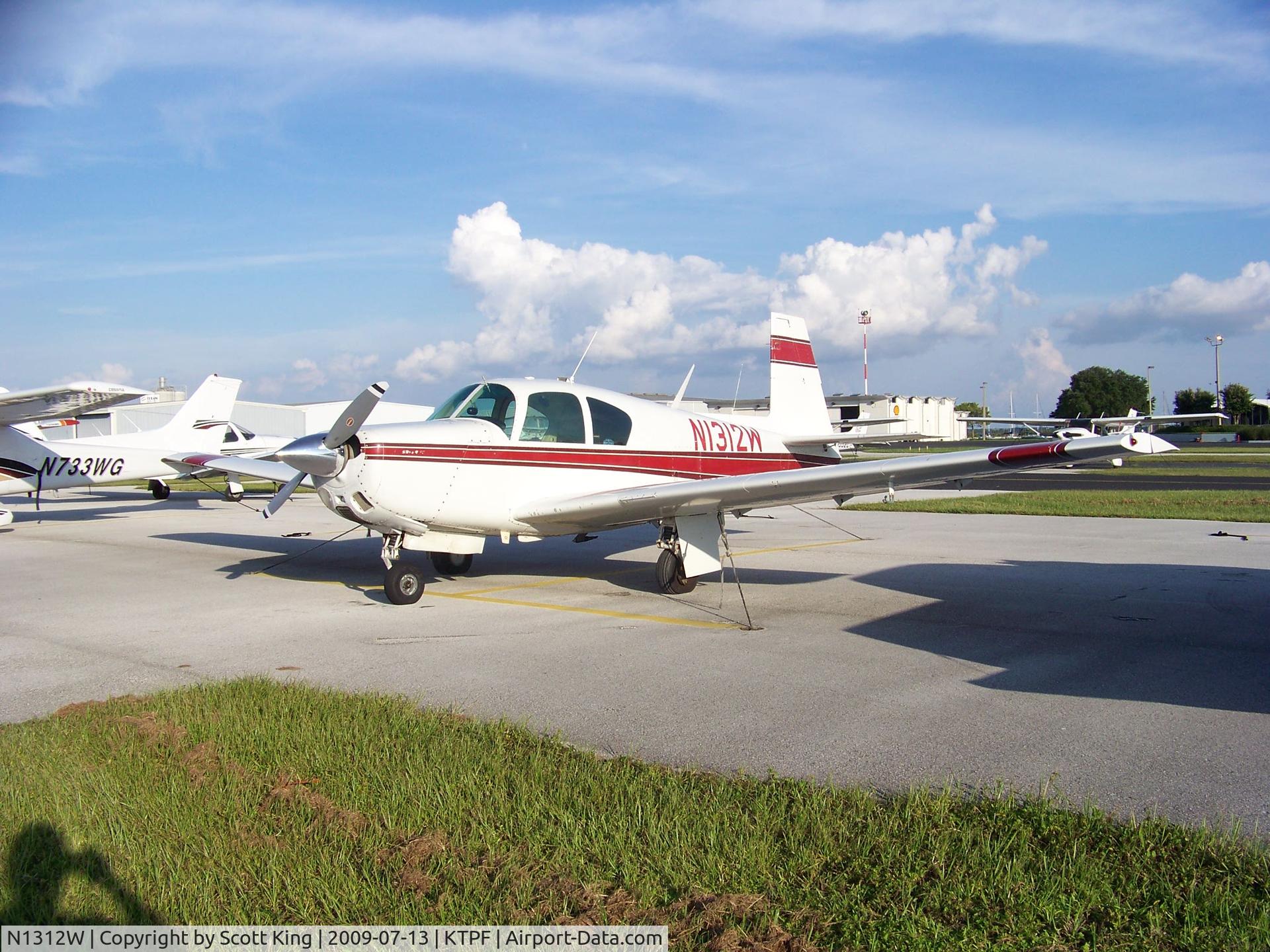N1312W, 1963 Mooney M20E C/N 200, New home in Tampa