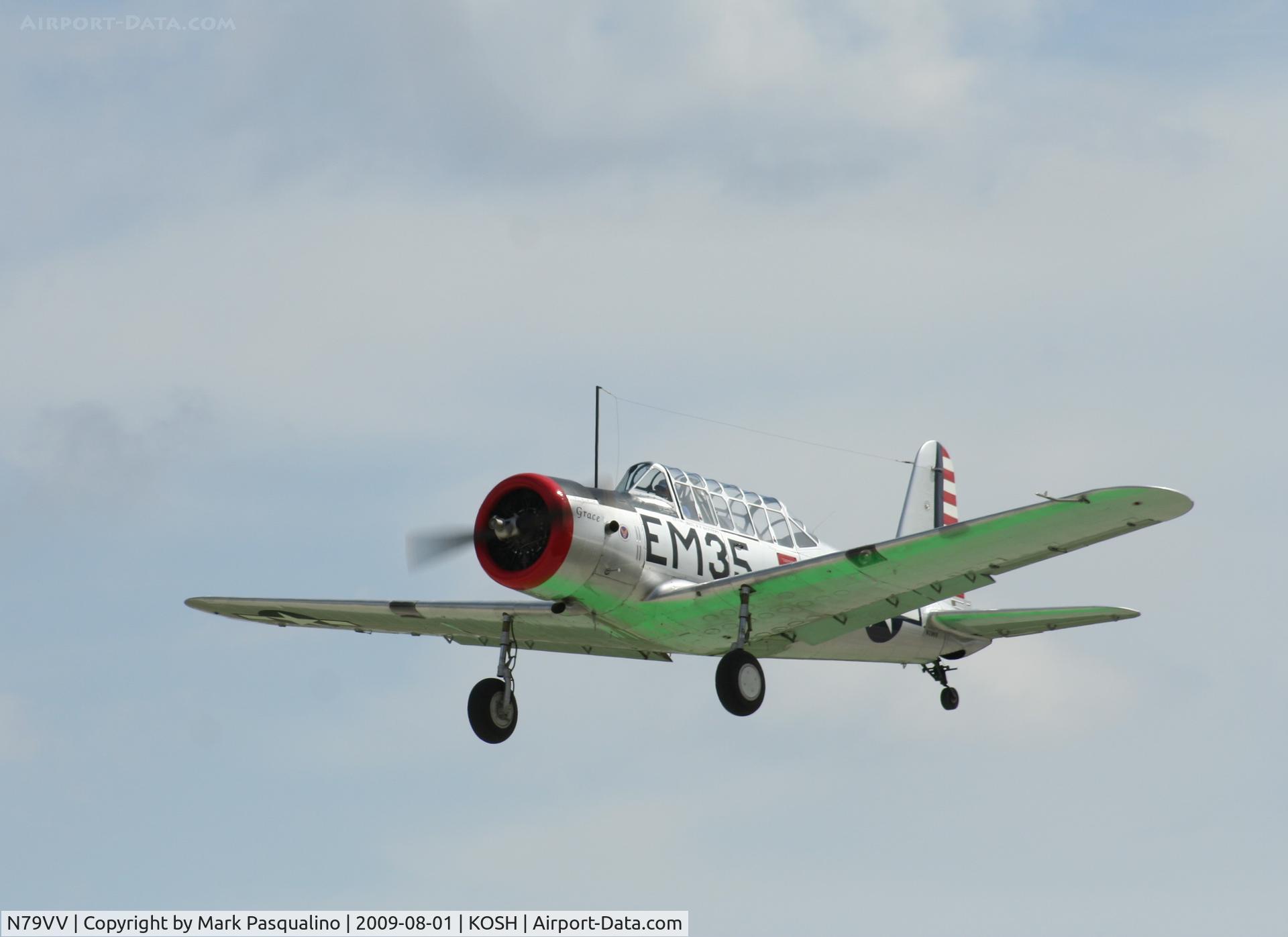 N79VV, 1942 Consolidated Vultee BT-13A C/N 11756, Vultee BT-13A
