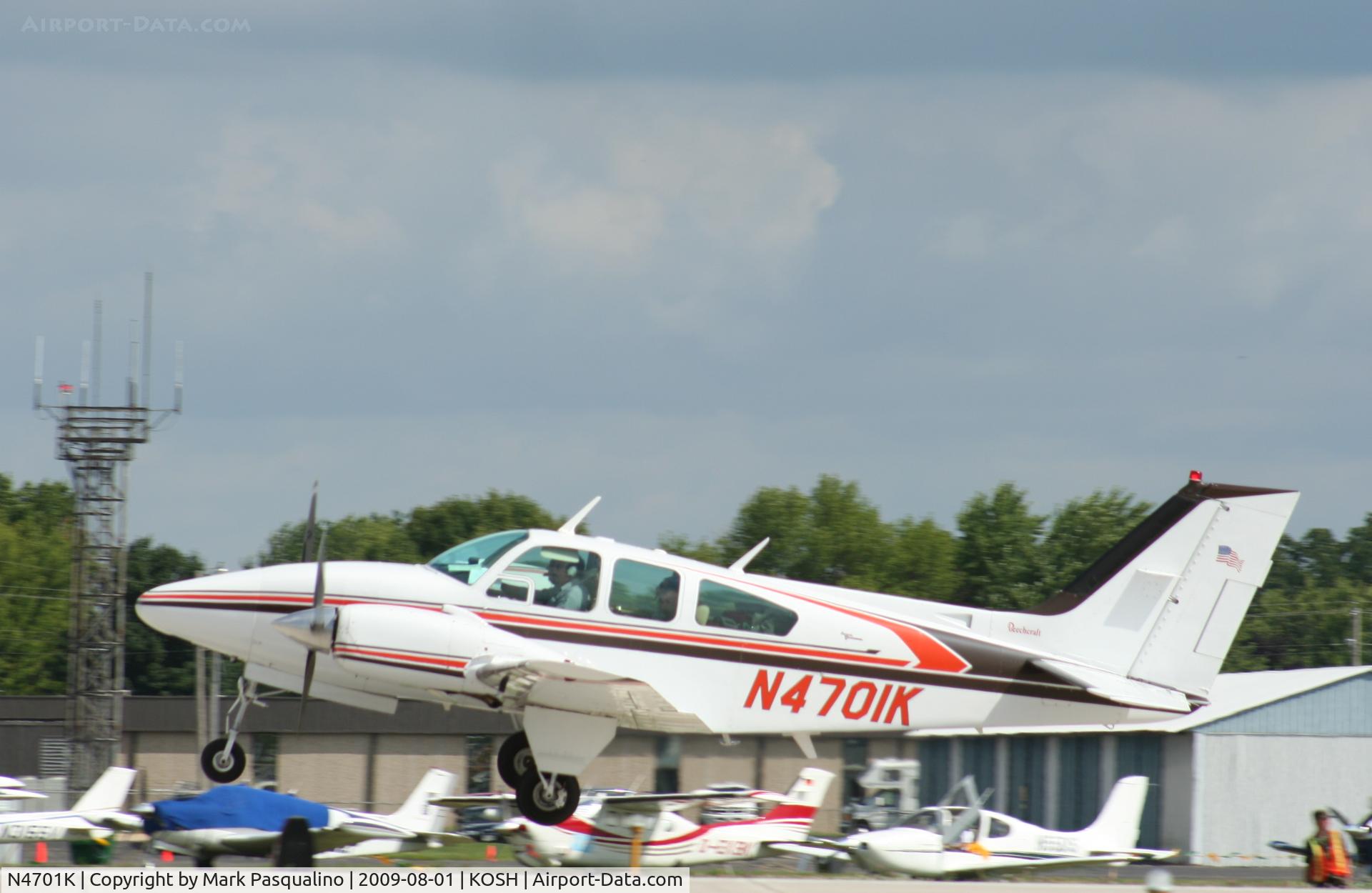 N4701K, 1969 Beech D55 Baron C/N TE-717, Beech D55
