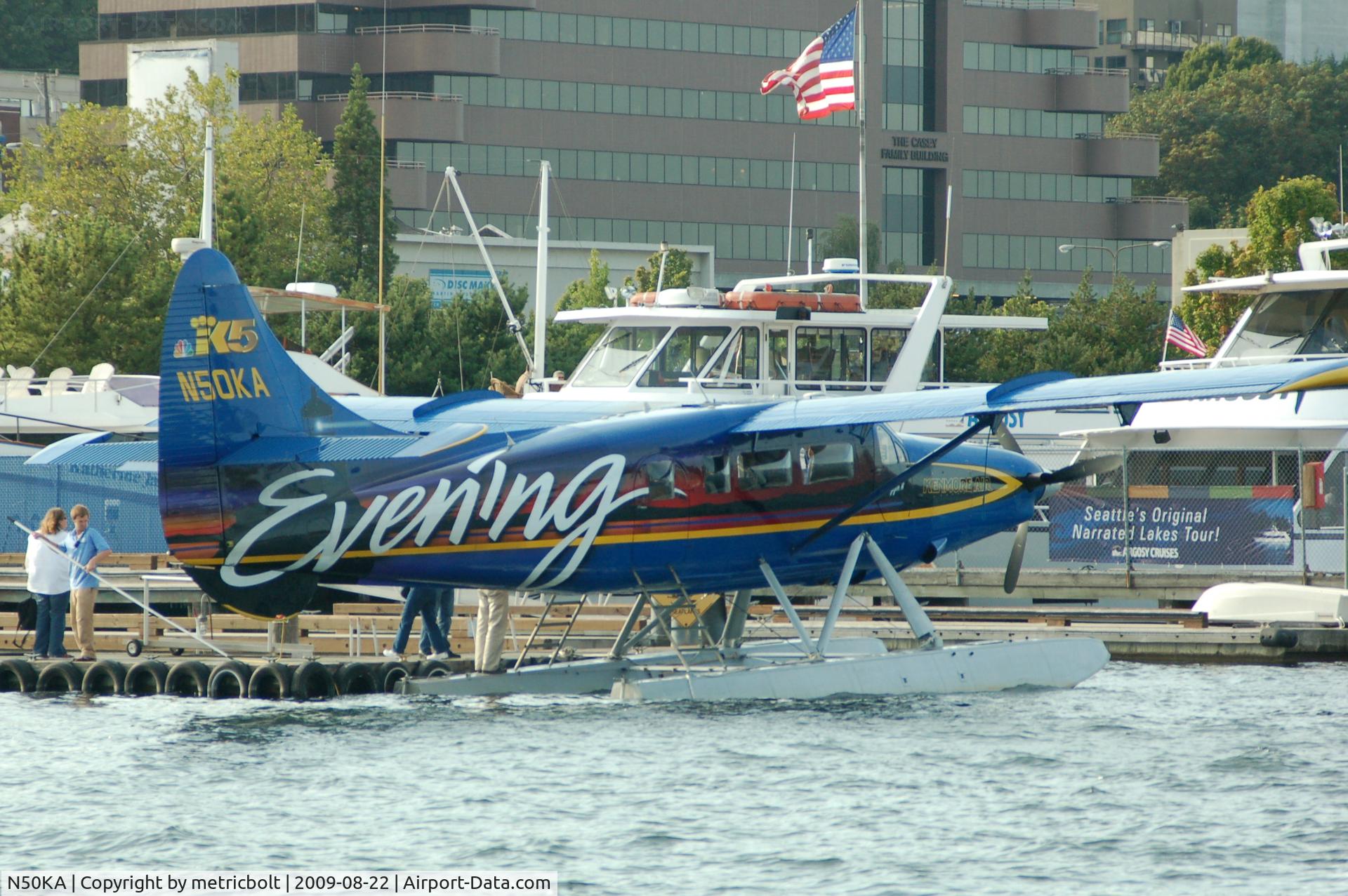 N50KA, 1956 De Havilland Canada DHC-3 Otter C/N 221, Lake Union,Seattle