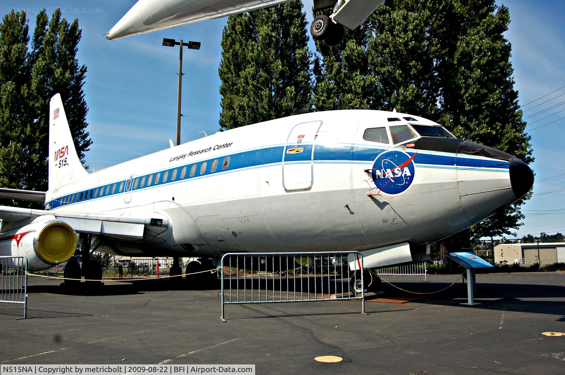 N515NA, 1968 Boeing 737-130 C/N 19437, at the Museum of Flight