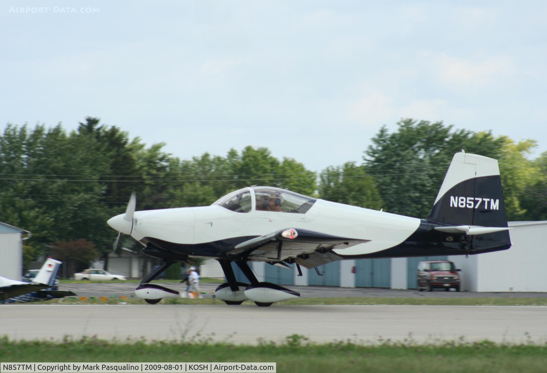 N857TM, 2007 Vans RV-9A C/N 90857, RV-9A