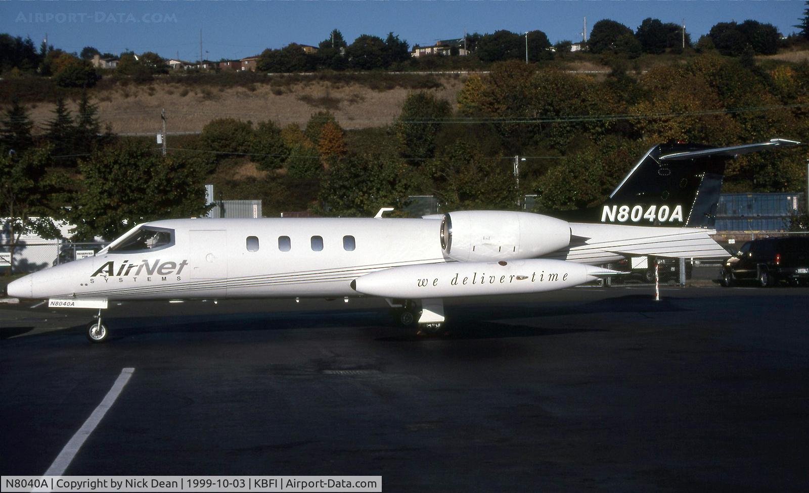 N8040A, 1976 Gates Learjet 35 C/N 048, KBFI