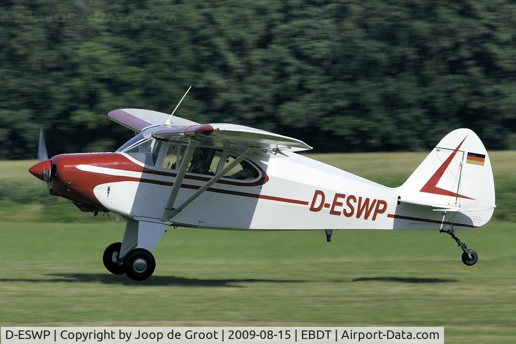 D-ESWP, Piper PA-20 135 PACER Pacer C/N 20-1053, 1996 was the last year of Chipmunk operation with the AAC.