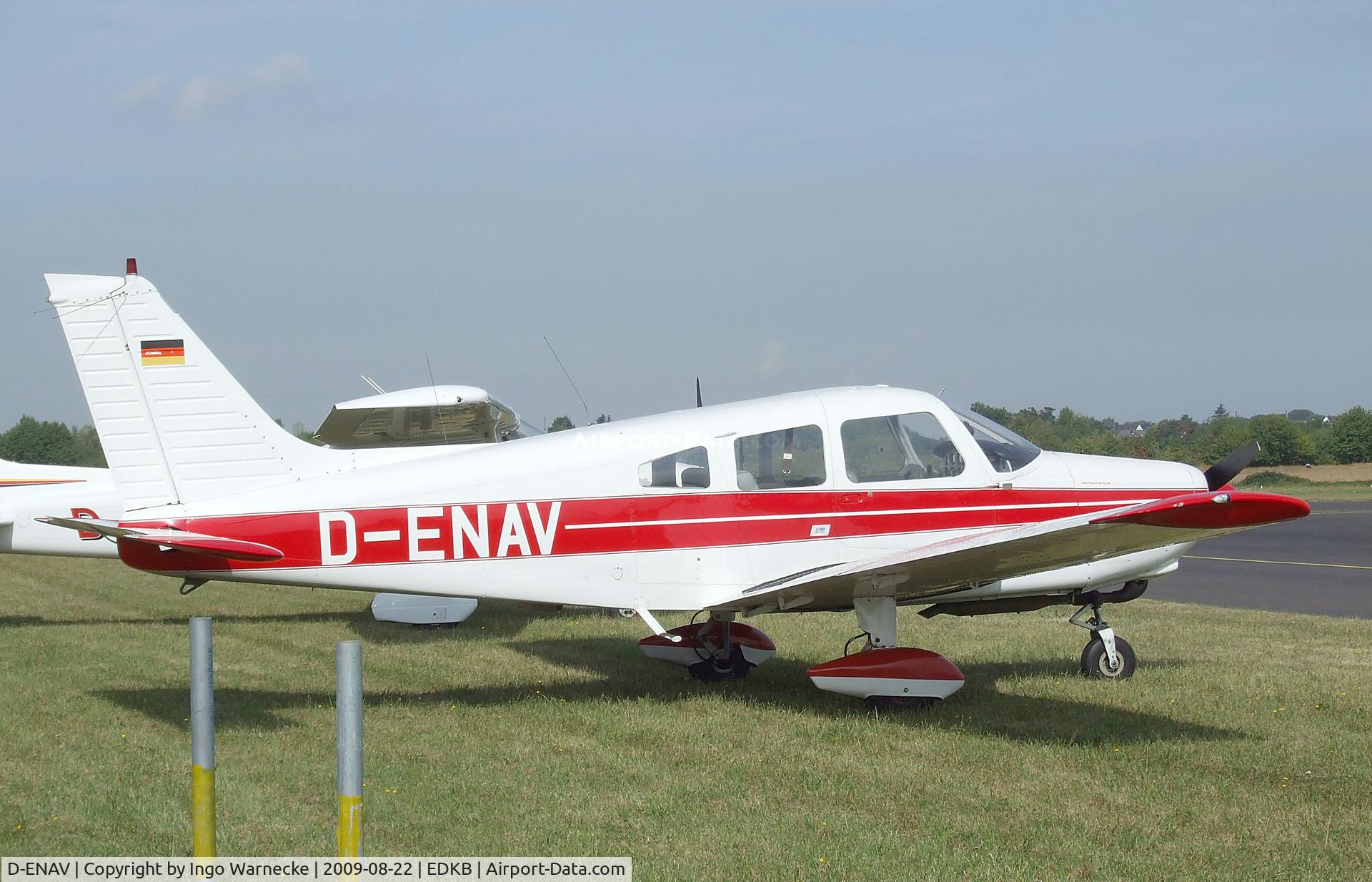 D-ENAV, 1977 Piper PA-28-161 Warrior II C/N 28-7716106, Piper PA-28-161 Cherokee Warrior II at the Bonn-Hangelar centennial jubilee airshow