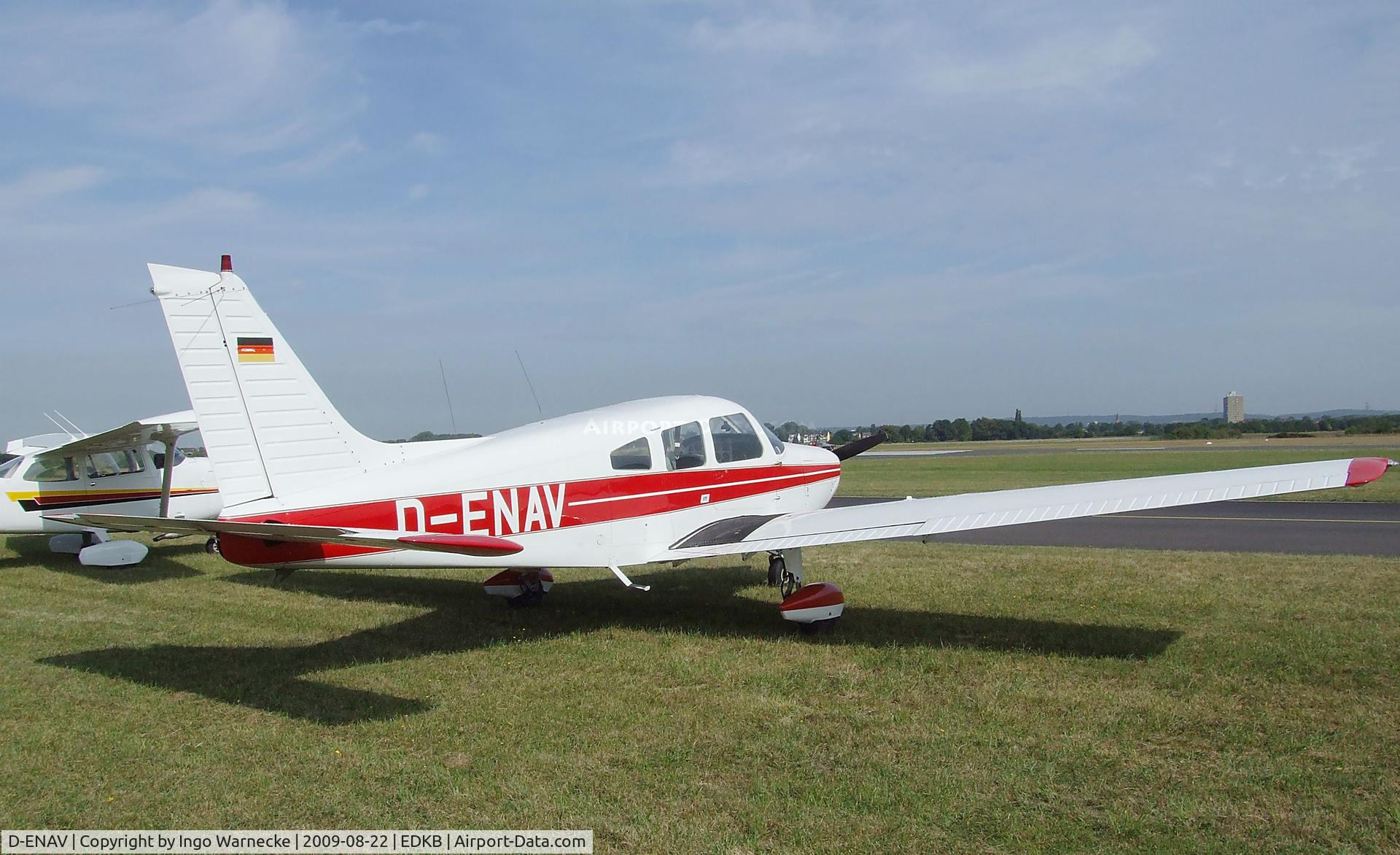 D-ENAV, 1977 Piper PA-28-161 Warrior II C/N 28-7716106, Piper PA-28-161 Cherokee Warrior II at the Bonn-Hangelar centennial jubilee airshow