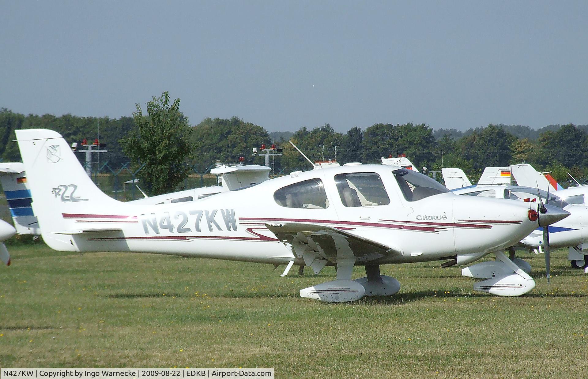 N427KW, 2002 Cirrus SR22 C/N 0376, Cirrus SR22 at the Bonn-Hangelar centennial jubilee airshow