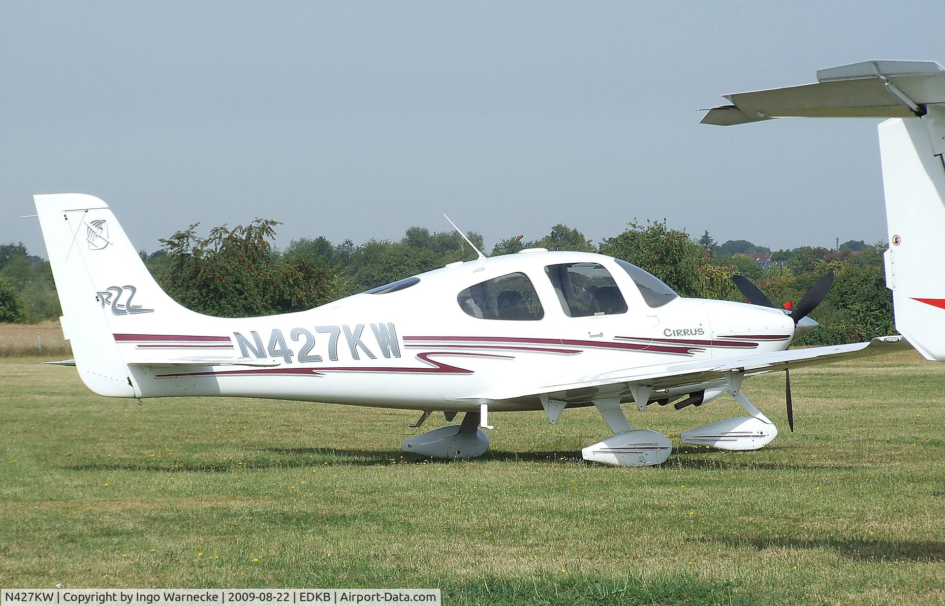 N427KW, 2002 Cirrus SR22 C/N 0376, Cirrus SR22 at the Bonn-Hangelar centennial jubilee airshow