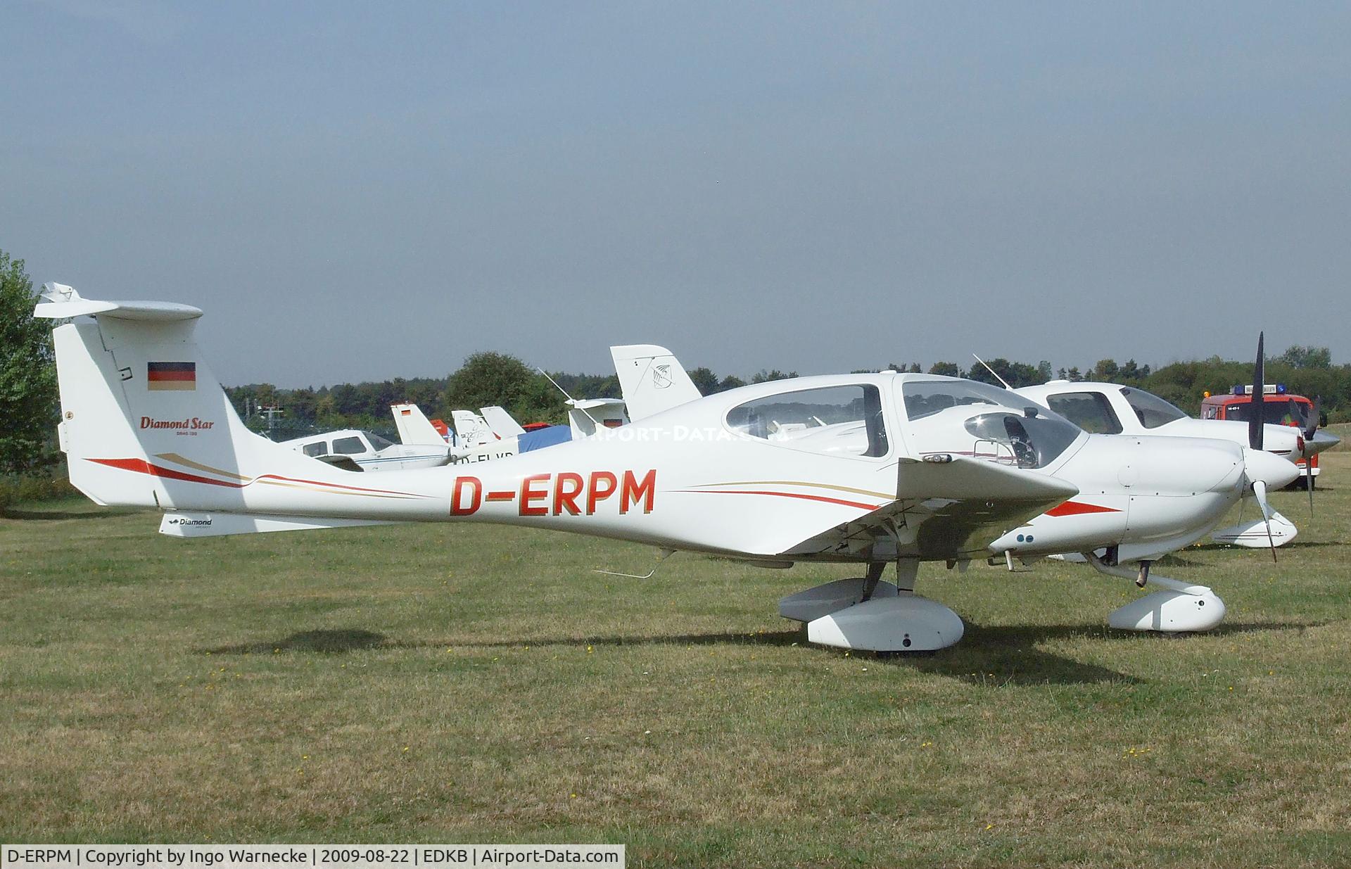 D-ERPM, Diamond DA-40 Diamond Star C/N 40.062, Diamond DA-40 Diamond Star at the Bonn-Hangelar centennial jubilee airshow