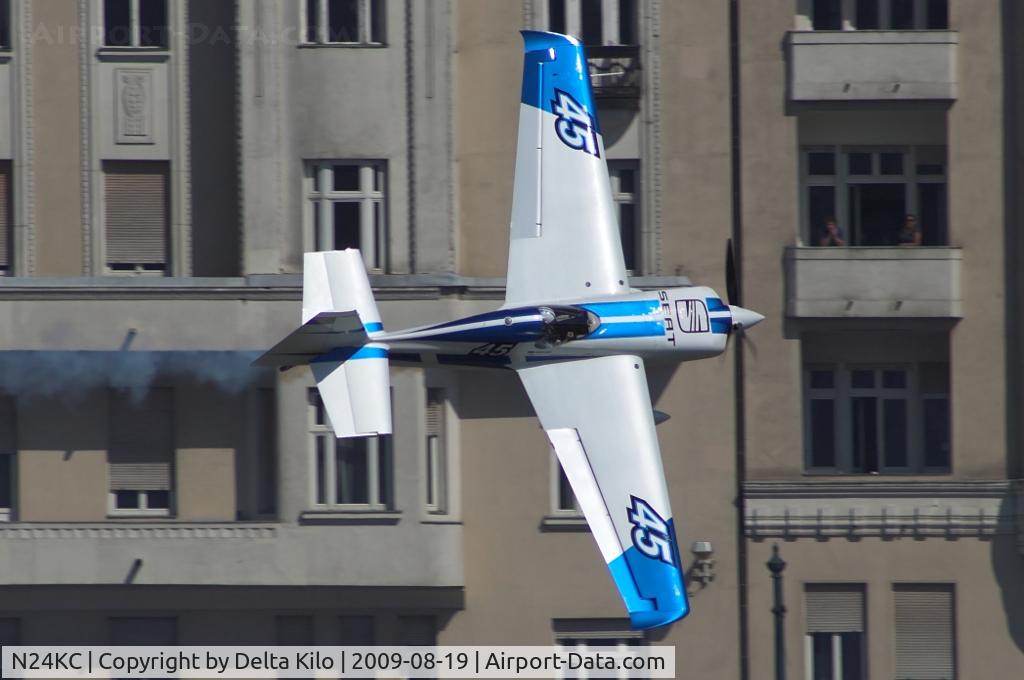 N24KC, 2001 Zivko Edge 540A C/N 0029A, Red Bull Air Race Budapest Glenn Dell