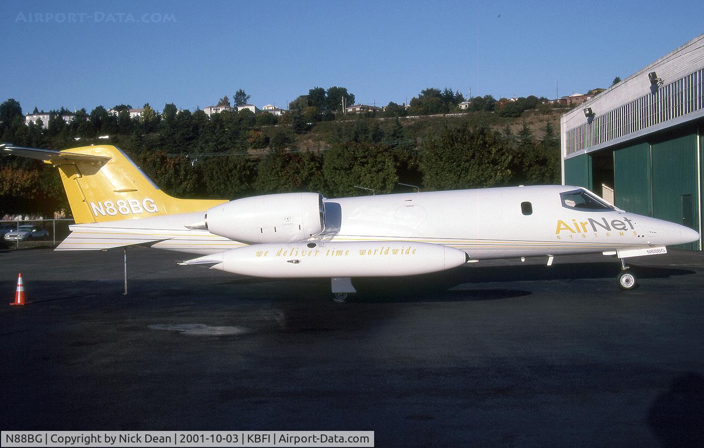 N88BG, 1976 Learjet 35A C/N 35-090, KBFI
