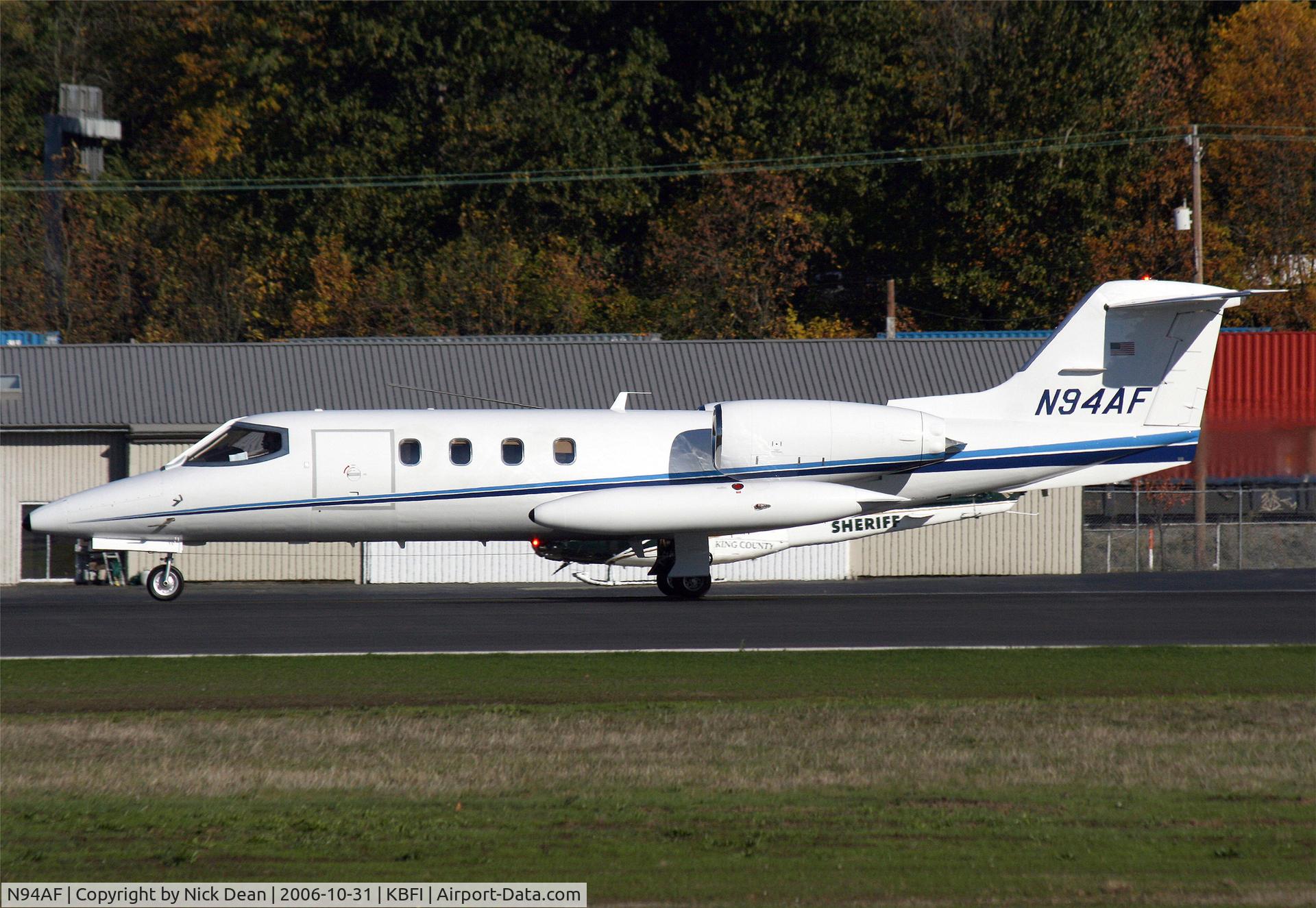 N94AF, 1976 Gates Learjet Corp. 35A C/N 35A-094, KBFI