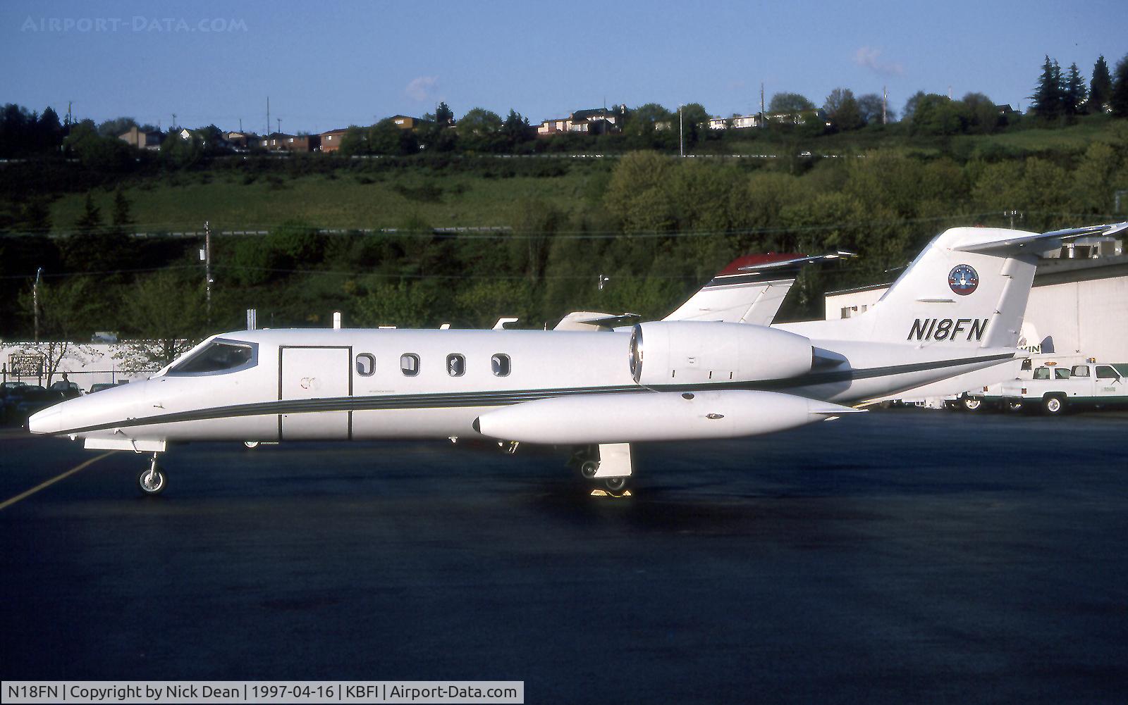 N18FN, 1977 Learjet 35A C/N 35A-105, KBFI