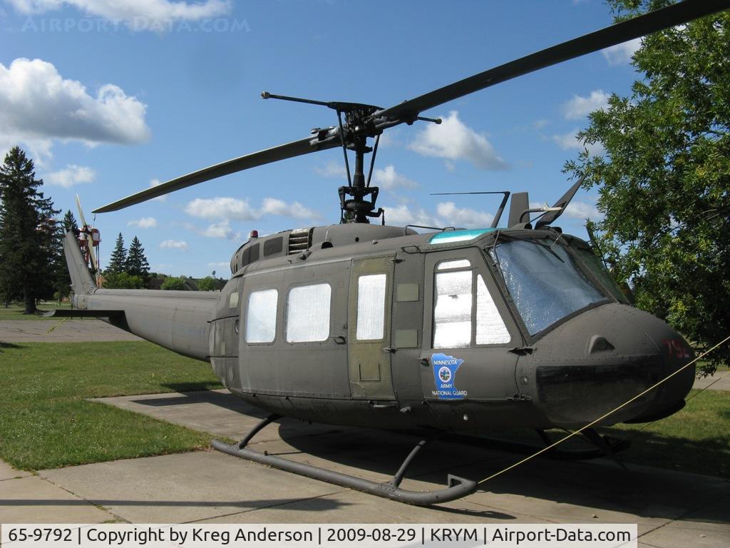 65-9792, 1965 Bell UH-1H Iroquois C/N 4836, Minnesota Military Museum - Camp Ripley, MN