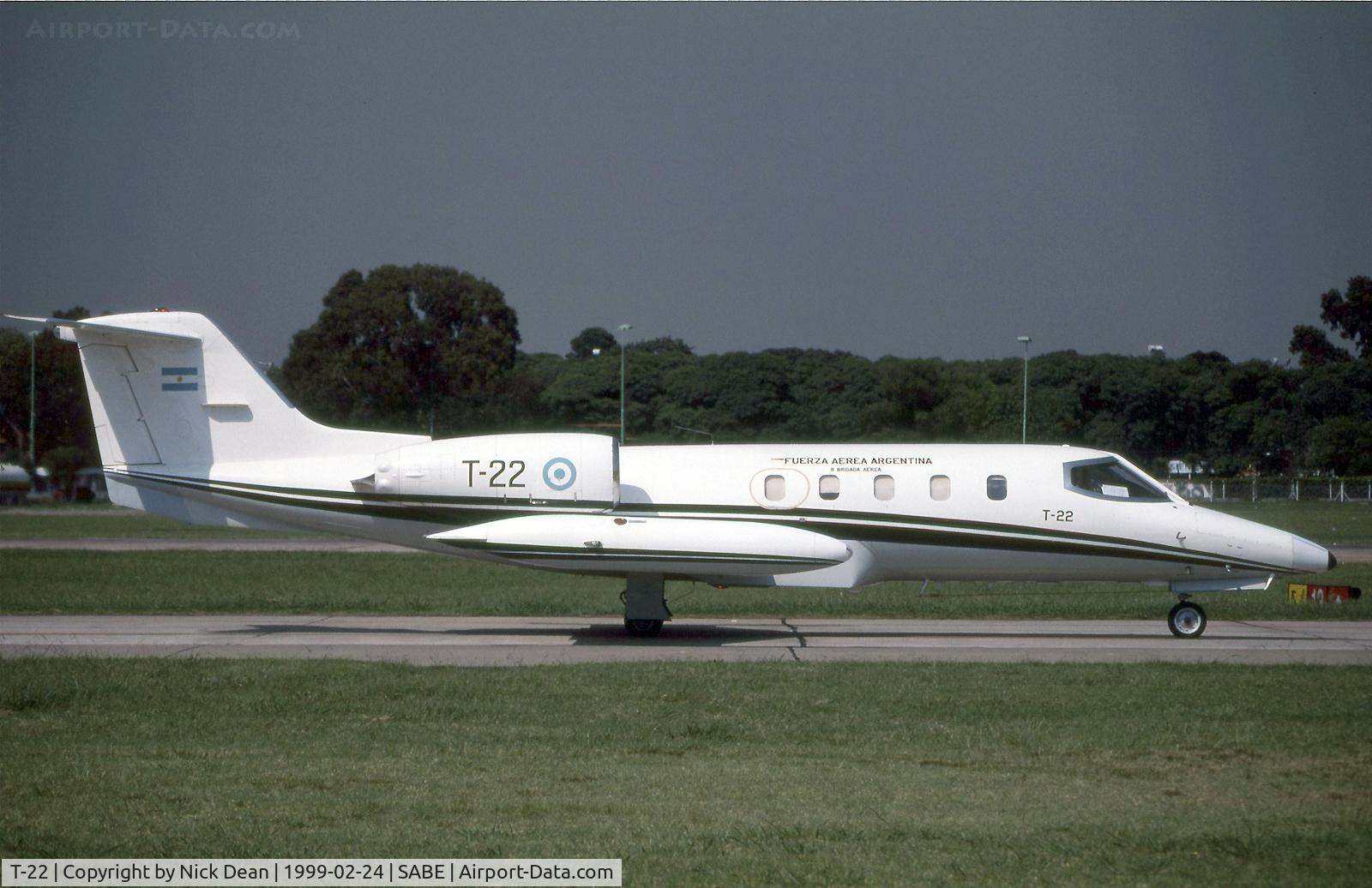 T-22, 1977 Learjet 35A C/N 35A-136, SABE