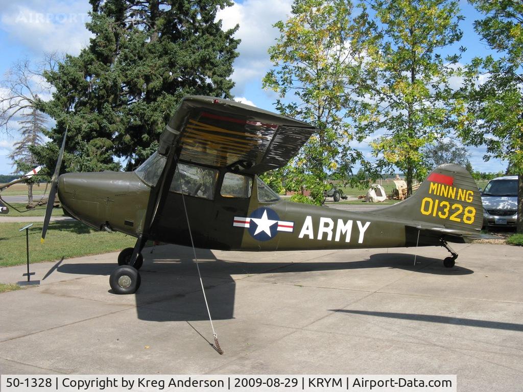 50-1328, Cessna L-19A Bird Dog C/N 21002, Minnesota Military Musuem - Camp Ripley, MN