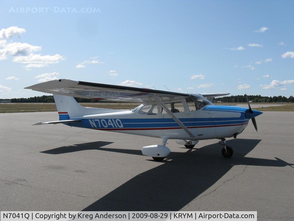 N7041Q, 1971 Cessna 172L C/N 17260341, @ Camp Ripley, MN.
