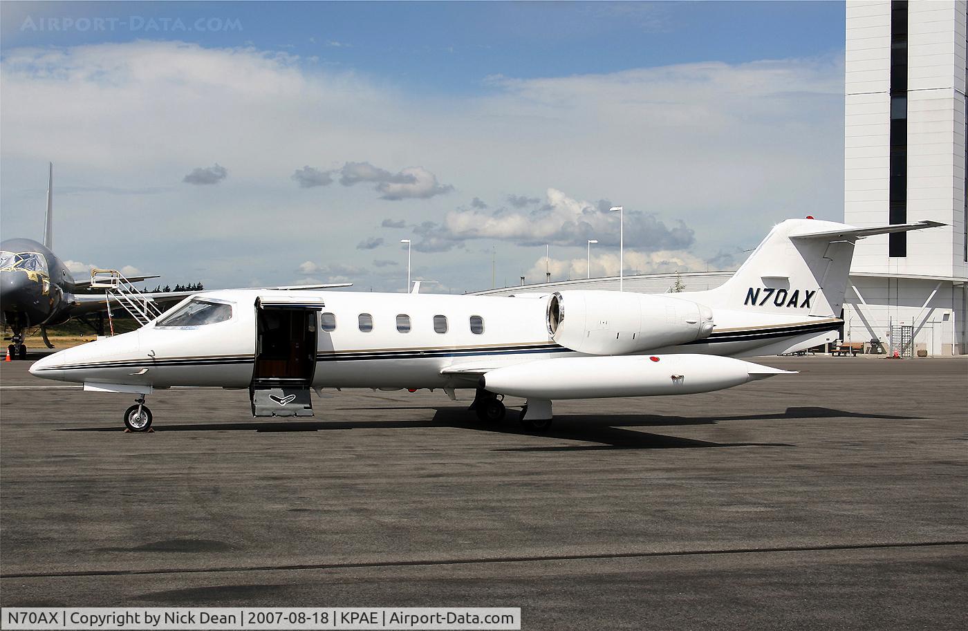 N70AX, 1977 Gates Learjet 35A C/N 155, KPAE