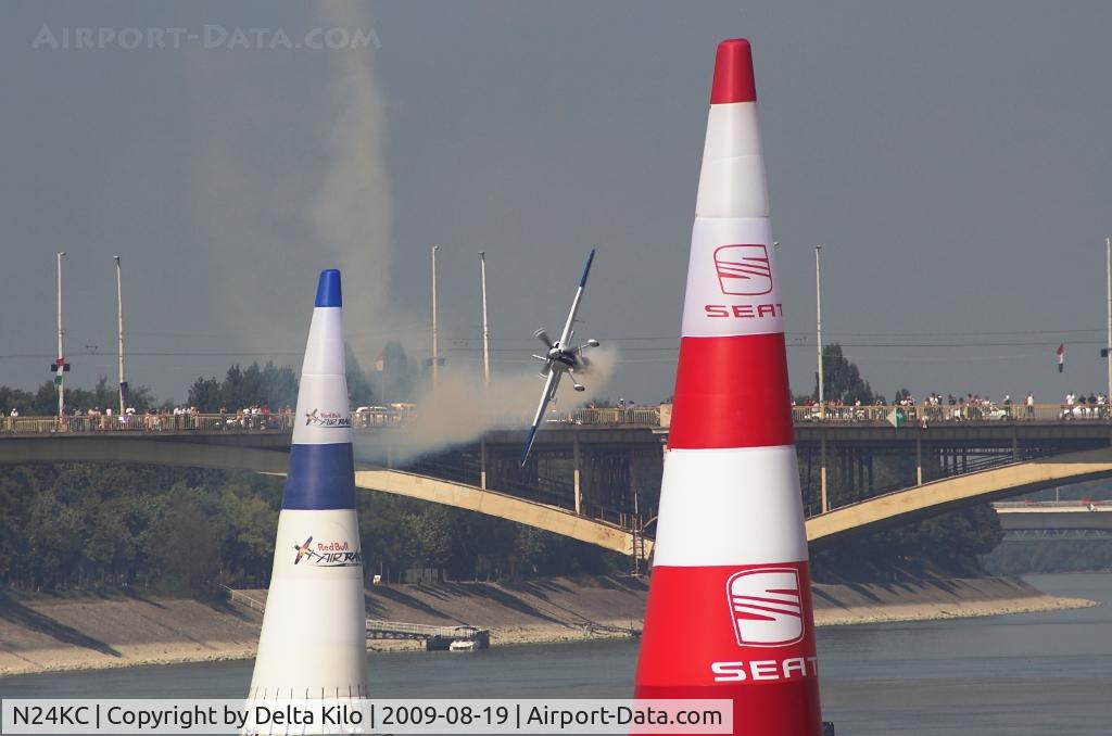 N24KC, 2001 Zivko Edge 540A C/N 0029A, Red Bull Air Race Budapest- Glenn Dell