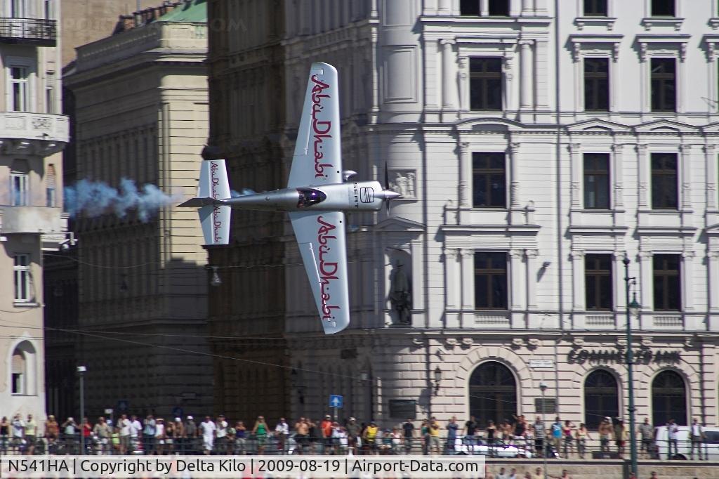 N541HA, 2008 Zivko Edge 540 C/N 0041A, Red Bull Air Race Budapest- Hannes Arch