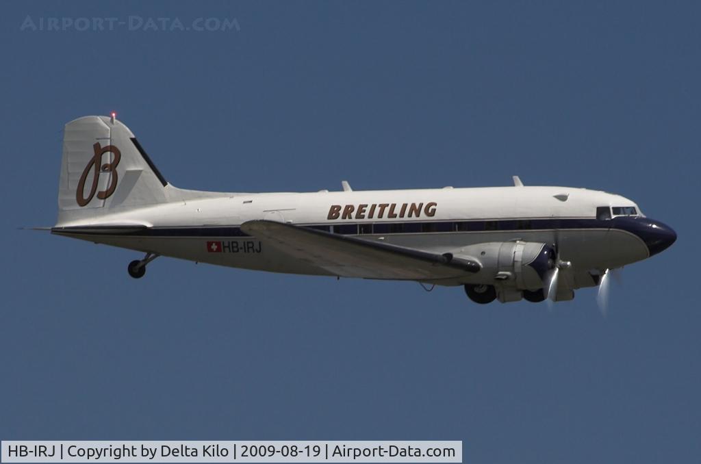 HB-IRJ, 1940 Douglas DC-3A-S4C4G C/N 2204, Red Bull Air Race Budapest -Breitling