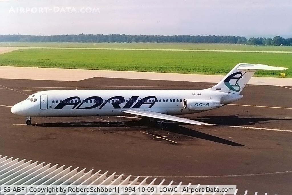 S5-ABF, 1969 Douglas DC-9-32 C/N 47239, Adria Airways