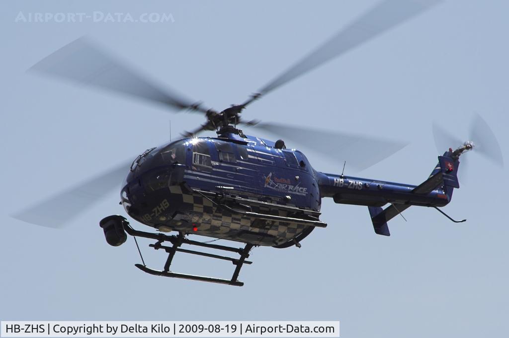 HB-ZHS, 1982 Eurocopter Bo-105CBS-4 C/N S-606, Red Bull Air Race Budapest