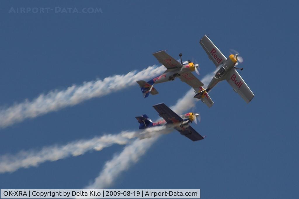 OK-XRA, Zlin Z-50LX C/N 0071, Red Bull Air Race Budapest -Zlin Z-50LX Aerobatics Team