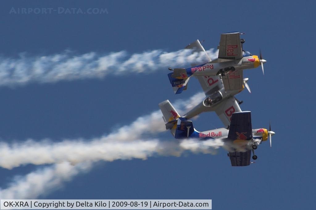 OK-XRA, Zlin Z-50LX C/N 0071, Red Bull Air Race Budapest -Zlin Z-50LX Aerobatics Team