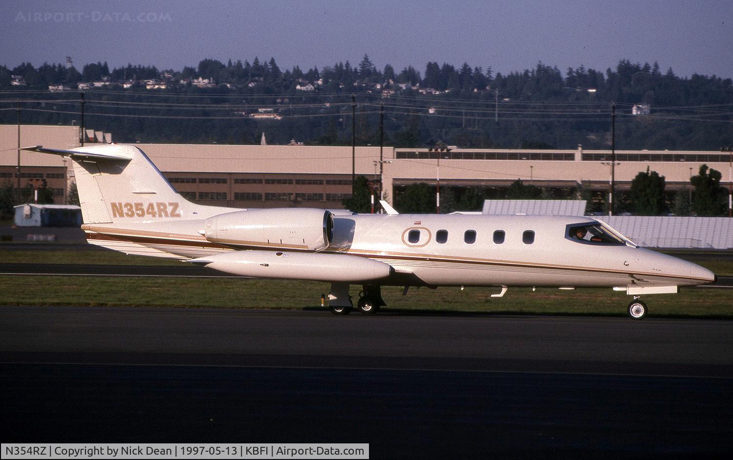 N354RZ, 1978 Learjet 35A C/N 35A-10, KBFI