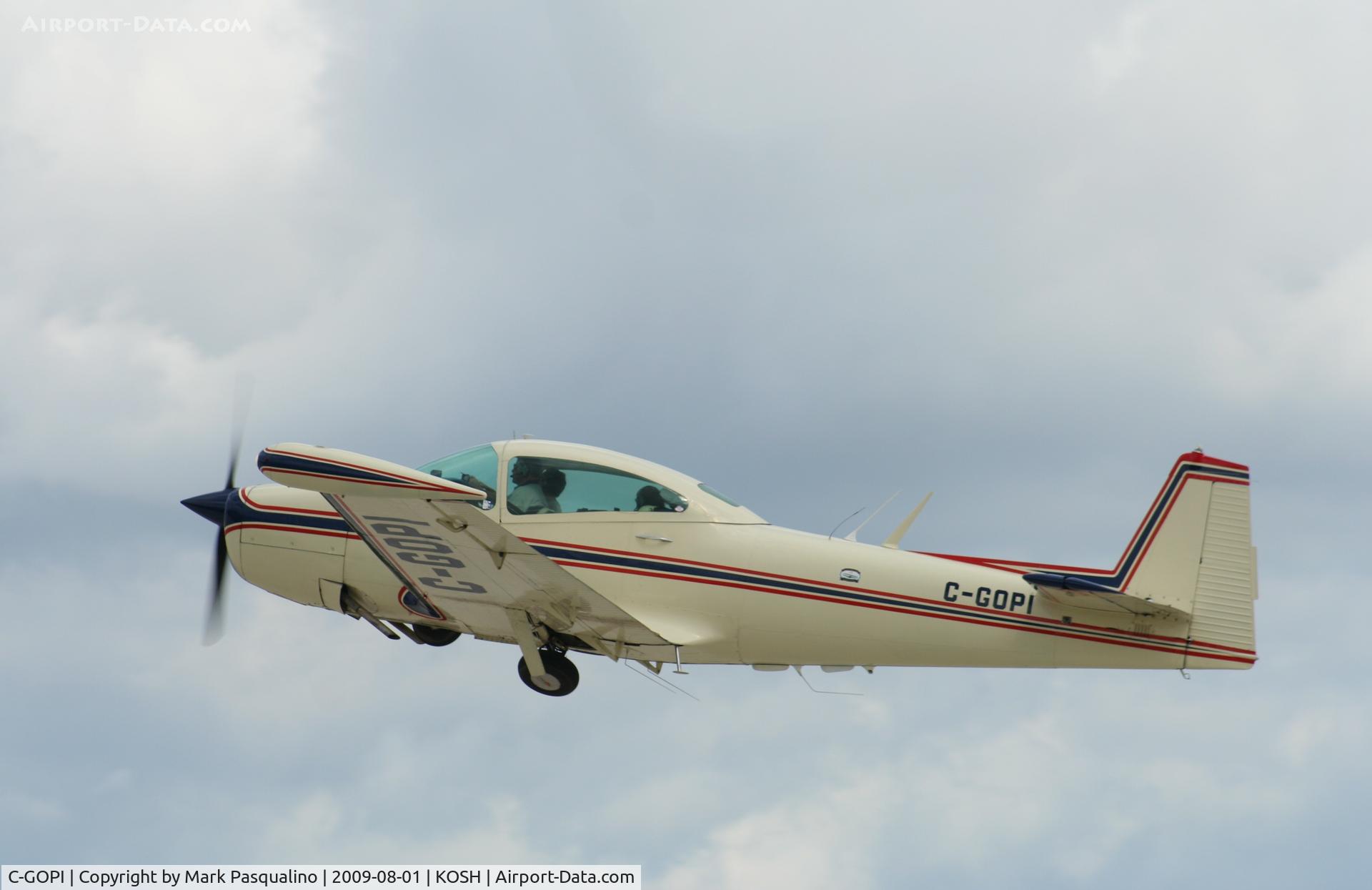 C-GOPI, North American Navion L-17A C/N NAV-4-1088, Navion
