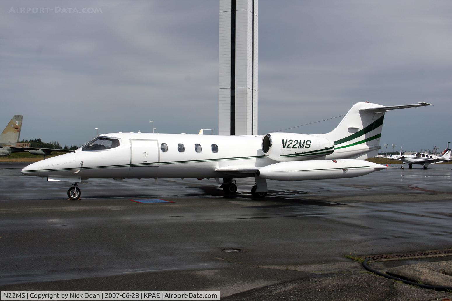 N22MS, 1978 Gates Learjet 35A C/N 209, KPAE