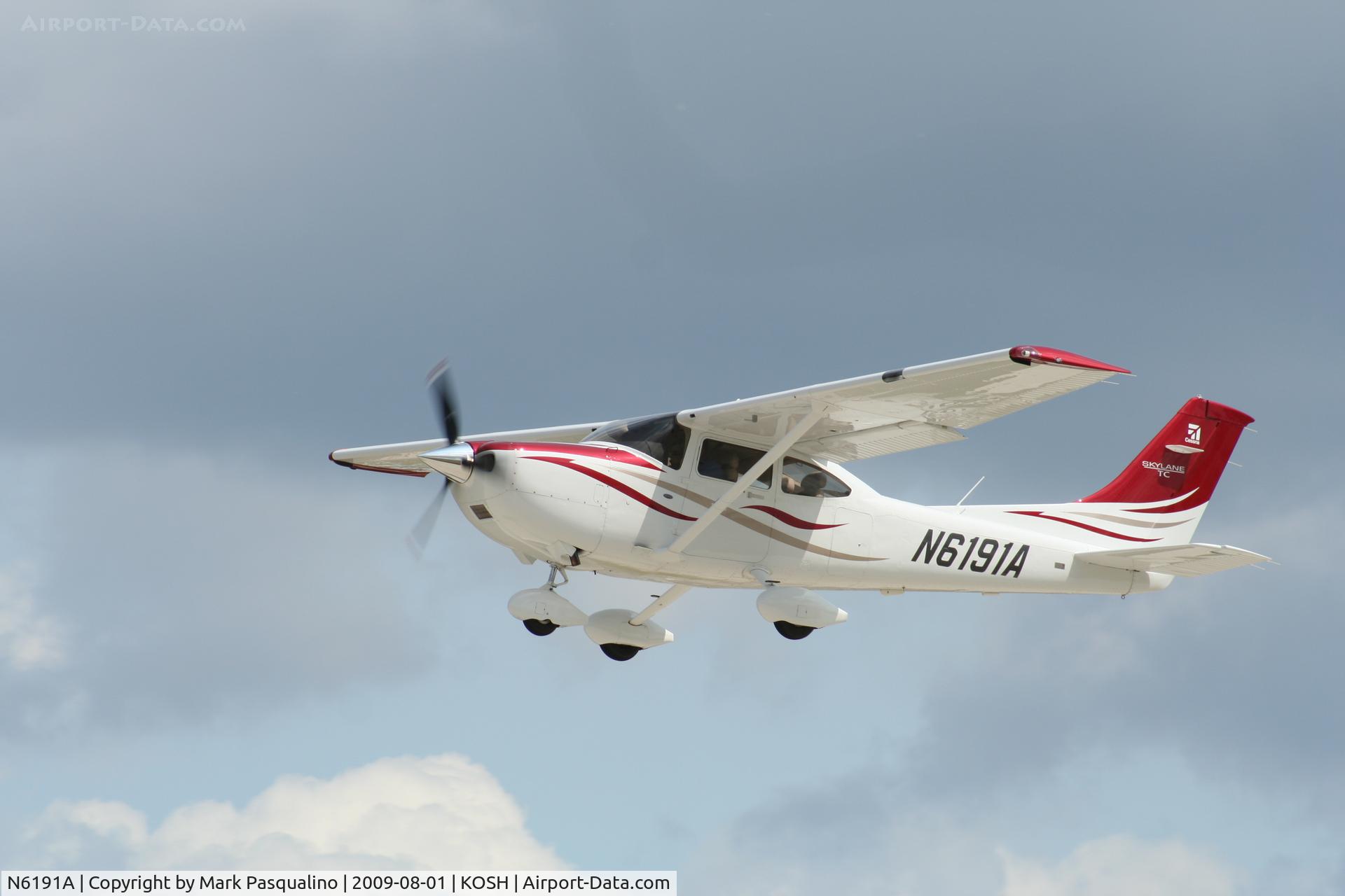 N6191A, 2008 Cessna T182T Turbo Skylane C/N T18208862, Cessna 182T