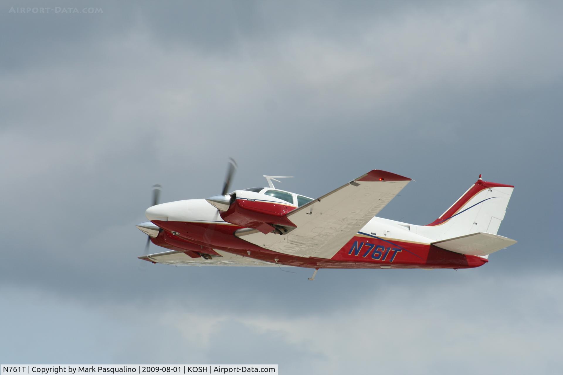 N761T, 1972 Beech 95-B55 (T42A) Baron C/N TC-1491, Beech B55