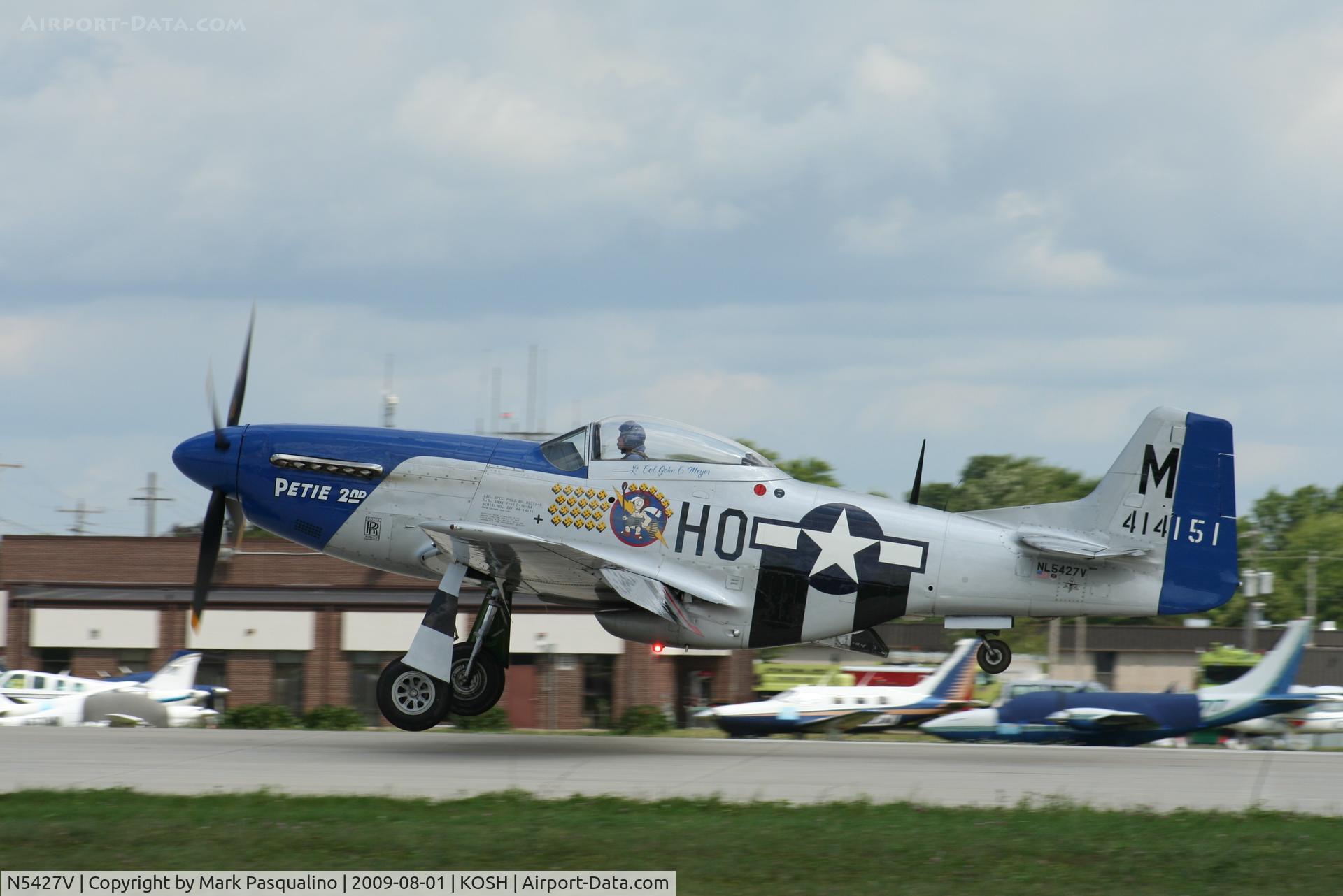 N5427V, 1944 North American F-51D Mustang C/N 44-72942, North American P-51D