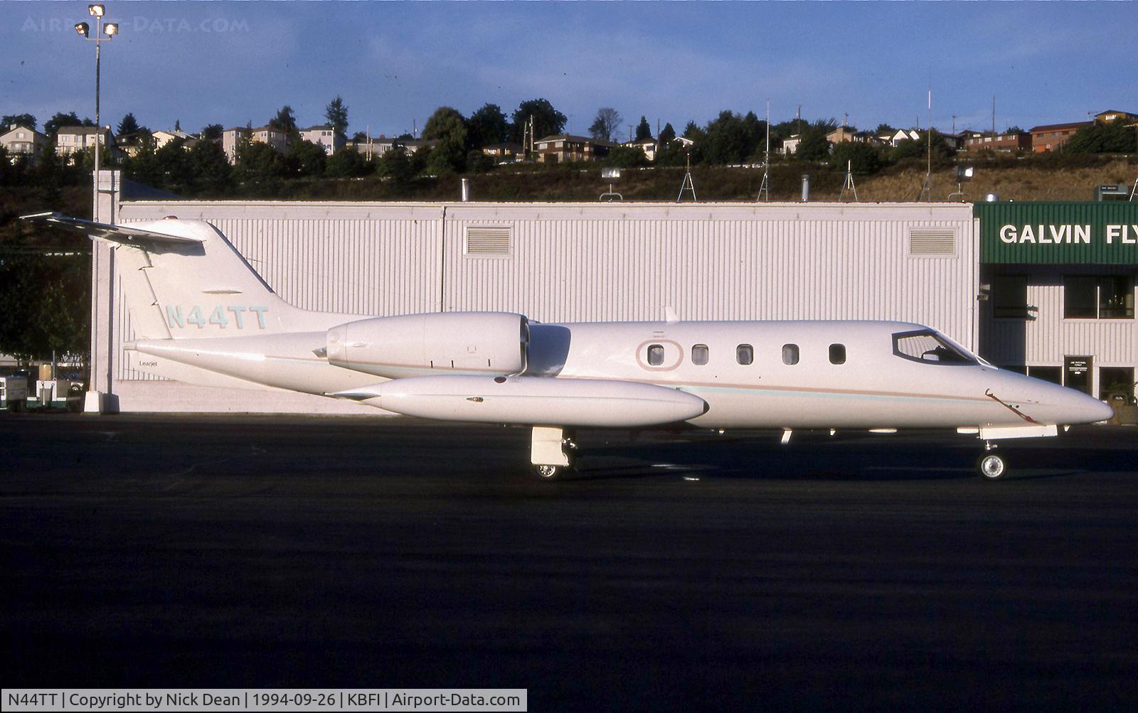 N44TT, 1979 Learjet 35A C/N 35A-211, KBFI
