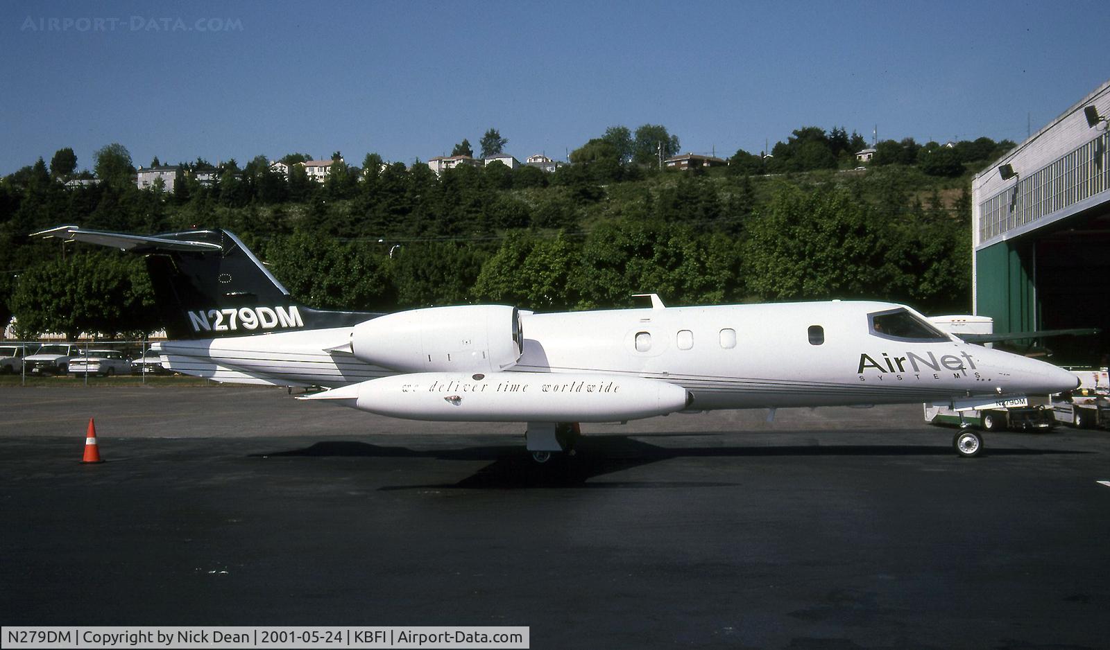 N279DM, 1978 Gates Learjet 35A C/N 214, KBFI