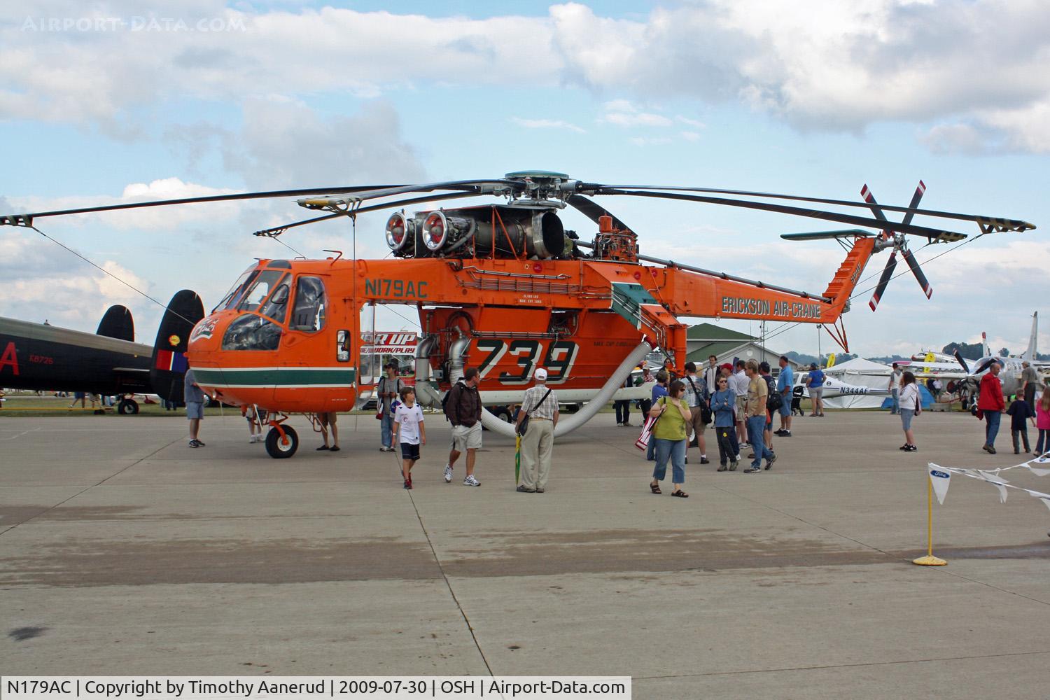 N179AC, 1970 Sikorsky S-64F Skycrane C/N 64091, 1970 Sikorsky S-64F, c/n: 64091