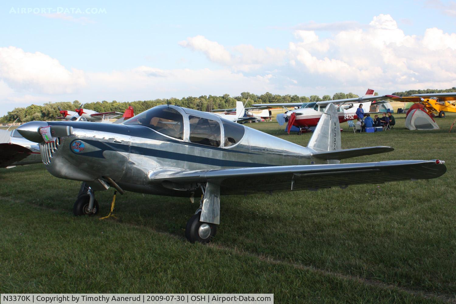 N3370K, 1946 Globe GC-1B Swift C/N 1363, 1946 Globe GC-1B, c/n: 1363