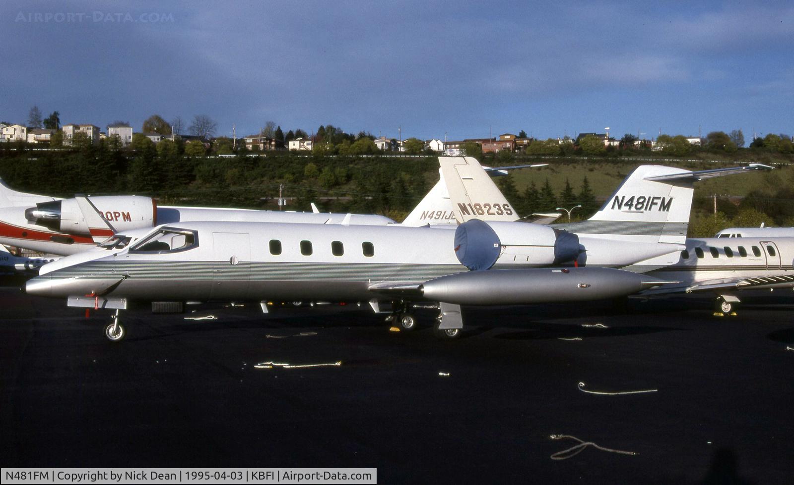 N481FM, 1979 Learjet 35A C/N 35A-218, KBFI W/O Dec 28th 2005 on approach to Truckee CA KTRK