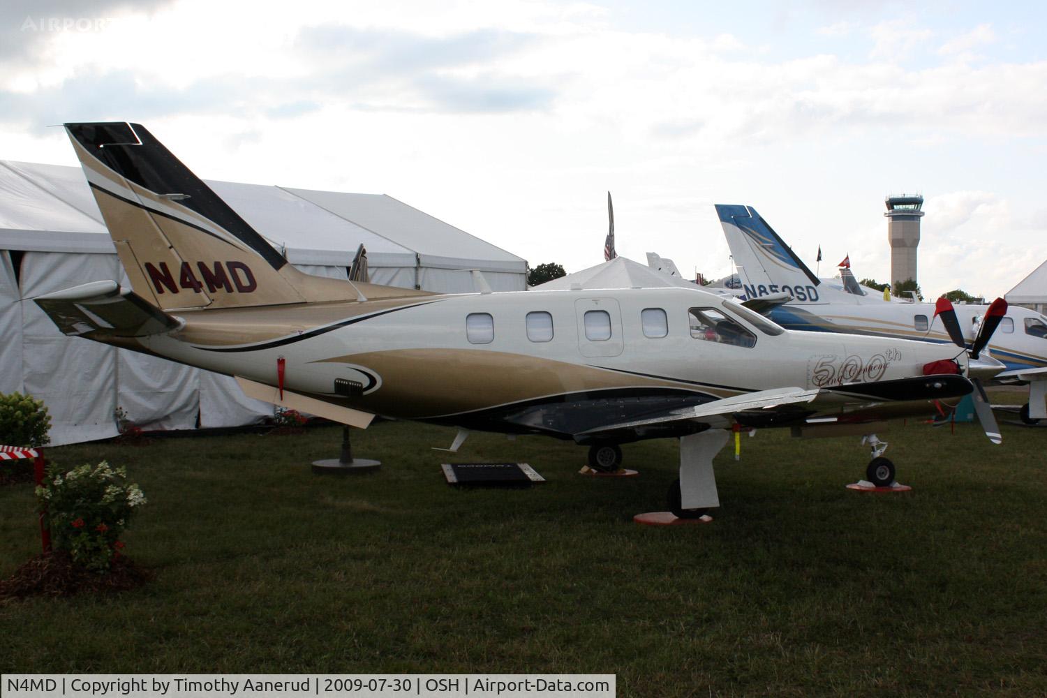 N4MD, 2009 Socata TBM-700 C/N 500, Socata TBM 700, c/n: 500