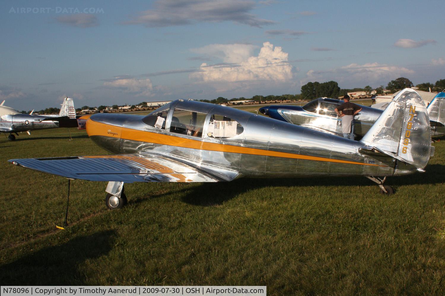 N78096, 1946 Globe GC-1B Swift C/N 2096, 1946 Globe GC-1B, c/n: 2096